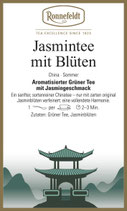 Jasmintee mit Blüten