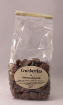 Cranberries in Vollmilchschokolade 150g