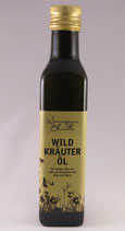 Wild Kräuter Öl (Rapsöl kaltgepresst mit Wildkräuter und Steinsalz) 0,25l
