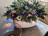 Houdbare bloemetjes in pot