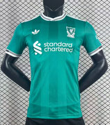 Jersey verde Liverpool 2025-2026 tercera equipacion versión jugador