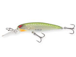 Laydown Minnow Deep JW - BB Clear Water Green