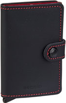 Secrid Miniwallet Matte Black-Red