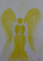 Engel der der Weisheit (mit Glasrahmen)