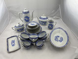 China Blau Rosslau Porzellan Geschirr. Art.-Nr. 3802