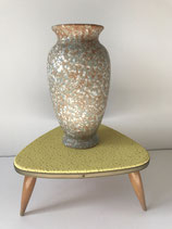 Übelacker Keramik Vase Tischvase Schrumpf- glasur, 60er-Jahre. Art.-Nr. 1081