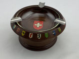 Aschenbecher Musikdose Schweiz Vintage. Art.-Nr. 5611