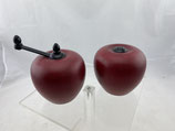 Vintage Apfel Salz- und Pfefferstreuer-Set Mühle. Art.-Nr. 4474
