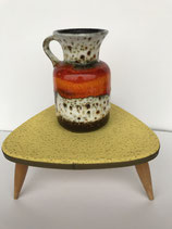 Jasba Keramik Vase 60er 70er Jahre Laufglasur. Art.-Nr. 1067