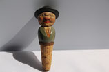 Zierkorke Mann mit Hut. Art.-Nr. 2356