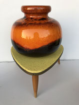 Scheurich Keramik Vase Kugelvase Vintage Fat Lava 70er Jahre. Art.-Nr. 1130