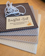 Kerzen Bastel-Set | Braun-Mix