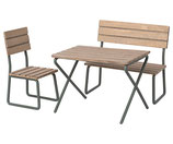 set tavolo+panca+sedia