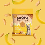 Banane mit Erdnussbutter