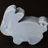 Angorakeratinseife in Kaninchenform