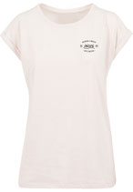 Extended Shoulder Tee Pink