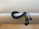 Armband schwarzer Achat