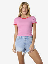 Judy Contrast Shirt pink