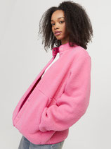 pinke Teddyjacke