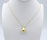 Collier aus 585 Gelbgold, poliert  018/Collier/585