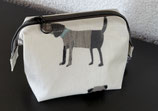 Bügel Necessaire EDEL mini - mini  Woof / Hund " No 61