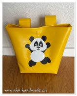 Laufradtäschli "Panda" gelb