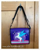 Kindergartentäschli "Pegasus" dunkelviolette/flieder