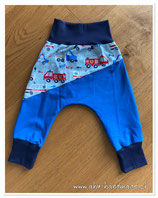 Hose "Einsatzfahrzeuge blau/dunkelblau" Grösse 80/86