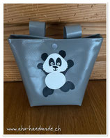 Laufradtäschli  "Panda" grau