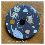 Kartenhalter "Zirkus Tiere" grau