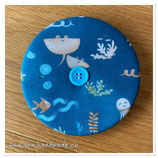 Kartenhalter "Meerestiere" blau