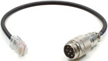 Cavo adattatore 8 pin rj-45 Yaesu  Uscita 8 poli Icom