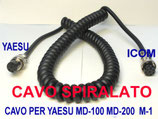 CAVO ADATTATORE MICROFONO YAESU RADIO ICOM