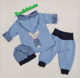 Babyset jeansblau MAUSJUNGE (Gr.62/68) JHB08/6268