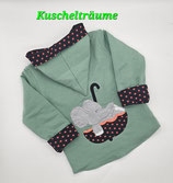 Sweatjacke ELEFANT im Schirm (Gr.110/116) SWJ15/110116