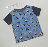 T-Shirt BAUFAHRZEUGE hellblau TSB01
