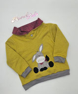 Pullover limette ESELCHEN (Gr.86) P08/86