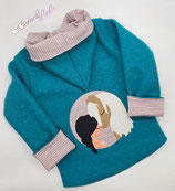 Walklodenjacke PFERDELIEBE (Gr.134/140) WKJ03/134140