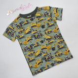 T-Shirt BAUFAHRZEUGE schattengrün TSB12