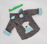 Walklodenjacke TEDDY mit Decke (Gr.74/80) WKJ18/7480