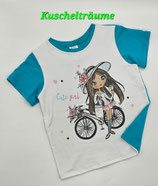 MÄDCHEN mit Fahrrad TP24