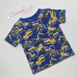 T-Shirt BAUFAHRZEUGE blau/grau TSB10-2