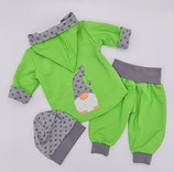 Babyset grasgrün KLEINER ZWERG (Gr.62/68) JHB12/6268