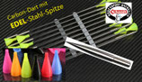 ColdSteel Carbon-Dart mit EDEL-Stahlspitze + Trichter-Cones #2! ,625" - 20 Stück!