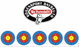 Scheibenauflage Blasrohr "5er-Spot Turnier" - nylonverstärkt - 10 Stück!