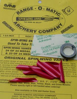 Pfeilbefiederung Spin Wings 1 3/4" - 50St. incl. Klebeb. u. -streifen - SA