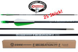 Fiberglaspfeil Core "Recreation" - 25 Stück zum Sonderpreis! SA