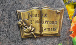 Bronze - Livre "Nous ne t'oublierons jamais" - FF-BHXL