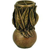 Vase série "Hojas" - Bronze