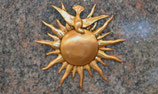 Bronze - Colombe et soleil - FF-BQB